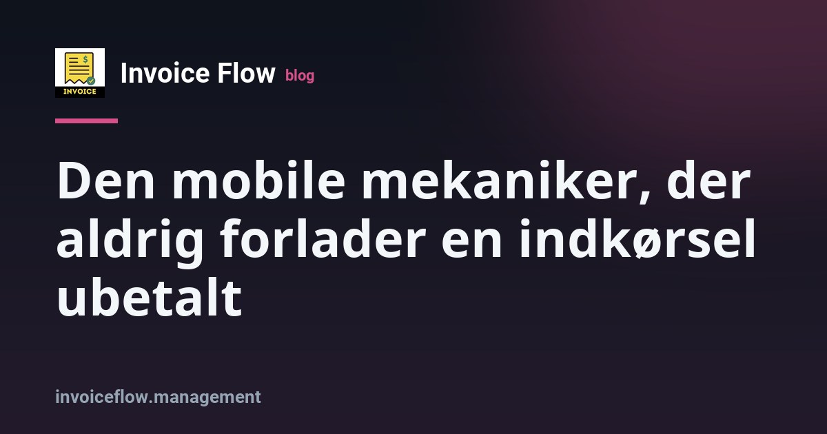 Mobilmekaniker Marcus, der sidder på hug ved siden af en bil i en indkørsel i Birmingham og holder en telefon med en faktura op til bilens ejer, som holder en kop te. Hvid Ford Transit-varevogn ved kantstenen. Overskyet britisk dagslys, rækkehuse i baggrunden.