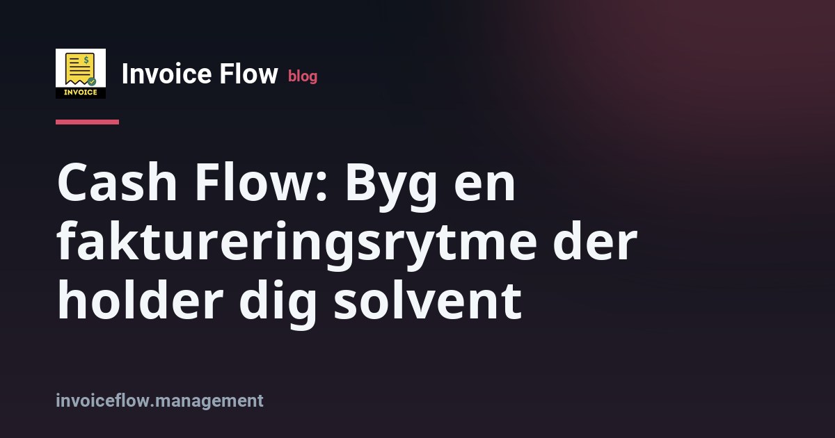 En rolig bølgeform der repræsenterer sund likviditetsrytme med faktura- og møntikoner på toppene